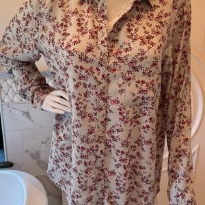 beach lunch lounge collection, Size L, Light Grey Floral